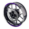 For Kawasaki Ninja 1000 650 400 Logo MOTO 17 inch Rim Wheel Stickers GP01 Racing Check.