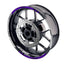 For Kawasaki Ninja H2 H2R Logo MOTO 17 inch Rim Wheel Stickers GP01 Racing Check.