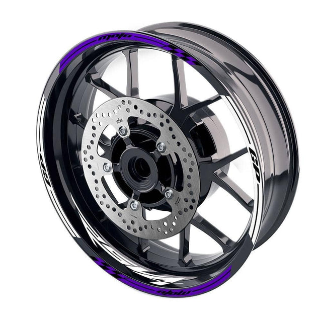 For Aprilia RSV4 RR Logo MOTO 17 inch Rim Wheel Stickers GP01 Racing Check.
