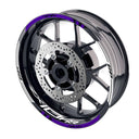 For Kawasaki ZX10RR Ninja Logo MOTO 17 inch Rim Wheel Stickers GP01 Racing Check.