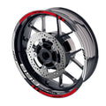 For Ducati 899 Panigale Logo MOTO 17 inch Rim Wheel Stickers GP01 Racing Check.
