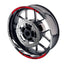 For Honda CBR1000RR CBR650R Logo MOTO 17 inch Rim Wheel Stickers GP01 Racing Check.