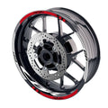 For Honda CBR1000RR CBR650R Logo MOTO 17 inch Rim Wheel Stickers GP01 Racing Check.