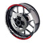 For Honda CB919 Hornet CB600F Logo MOTO 17 inch Rim Wheel Stickers GP01 Racing Check.