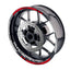 For Ducati Hypermotard 950 Logo MOTO 17 inch Rim Wheel Stickers GP01 Racing Check.