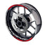 For Kawasaki Ninja 400 EX400 Logo MOTO 17 inch Rim Wheel Stickers GP01 Racing Check.