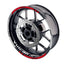 For Kawasaki Vulcan S 650 EN650 Logo MOTO 17 inch Rim Wheel Stickers GP01 Racing Check.