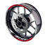 For Kawasaki Z400 Logo MOTO 17 inch Rim Wheel Stickers GP01 Racing Check.