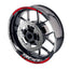For Kawasaki Z900 Logo MOTO 17 inch Rim Wheel Stickers GP01 Racing Check.