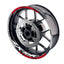 For Kawasaki ZX10R Ninja Logo MOTO 17 inch Rim Wheel Stickers GP01 Racing Check.