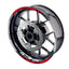 For Kawasaki ZX10RR Ninja Logo MOTO 17 inch Rim Wheel Stickers GP01 Racing Check.