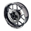 For Ducati 899 Panigale Logo MOTO 17 inch Rim Wheel Stickers GP01 Racing Check.
