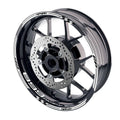 For Ducati 899 Panigale Logo MOTO 17 inch Rim Wheel Stickers GP01 Racing Check.