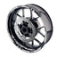 For Kawasaki Ninja 400 EX400 Logo MOTO 17 inch Rim Wheel Stickers GP01 Racing Check.