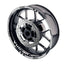 For Kawasaki Vulcan S 650 EN650 Logo MOTO 17 inch Rim Wheel Stickers GP01 Racing Check.
