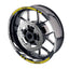 For Honda CBR1000RR CBR650R Logo MOTO 17 inch Rim Wheel Stickers GP01 Racing Check.