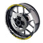 For Honda CB919 Hornet CB600F Logo MOTO 17 inch Rim Wheel Stickers GP01 Racing Check.
