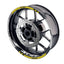 For Kawasaki Z400 Logo MOTO 17 inch Rim Wheel Stickers GP01 Racing Check.