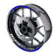 For Ducati 1199 Panigale Logo MOTO 17 inch Rim Wheel Stickers GP02 Stripes.