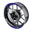 For Ducati 1299 Panigale Logo MOTO 17 inch Rim Wheel Stickers GP02 Stripes.