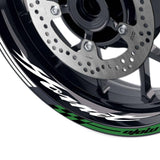 For Honda CB919 Hornet CB600F Logo MOTO 17 inch Rim Wheel Stickers GP02 Stripes.