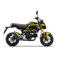 Yellow Honda GROM Fairing Wrap Graphic Vinyl Decal Sticker 001