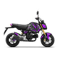 Purple Honda GROM Fairing Wrap Graphic Vinyl Decal Sticker 003