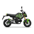 Green Honda GROM Fairing Wrap Graphic Vinyl Decal Sticker 004