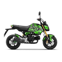 Load image into Gallery viewer, Green Honda GROM Fairing Wrap Graphic Vinyl Decal Sticker 005
