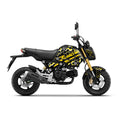 Yellow Honda GROM Fairing Wrap Graphic Vinyl Decal Sticker 006