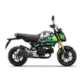 Green Honda GROM Fairing Wrap Graphic Vinyl Decal Sticker 007