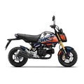 Orange Honda GROM Fairing Wrap Graphic Vinyl Decal Sticker 007