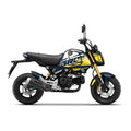 Yellow Honda GROM Fairing Wrap Graphic Vinyl Decal Sticker 007