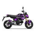 Purple Honda GROM Fairing Wrap Graphic Vinyl Decal Sticker 008