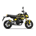 Yellow Honda GROM Fairing Wrap Graphic Vinyl Decal Sticker 008