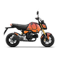 Orange Honda GROM Fairing Wrap Graphic Vinyl Decal Sticker 009