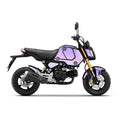 Purple Honda GROM Fairing Wrap Graphic Vinyl Decal Sticker 009