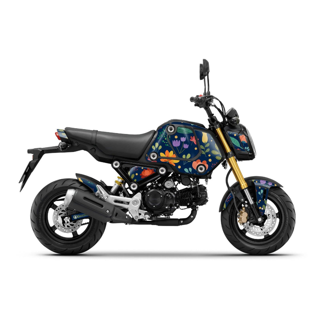 Honda GROM Fairing Wrap Graphic Vinyl Decal Sticker 011