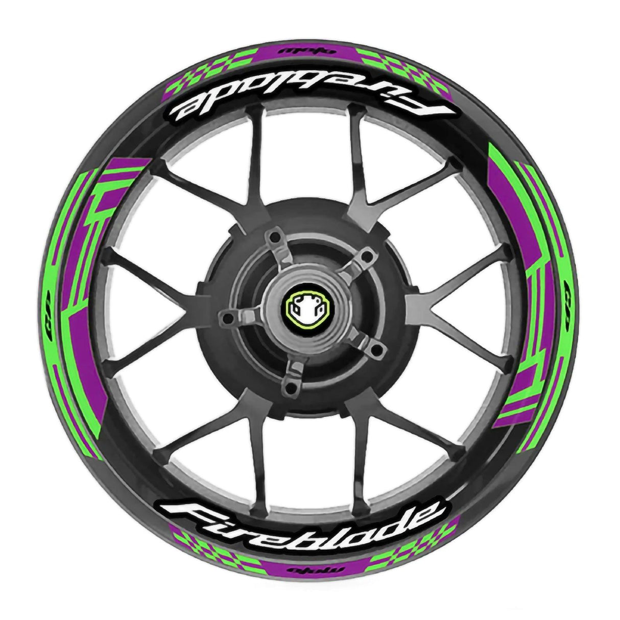 Do it you way 17 inch Rim Customized Wheel Sticker Decal Set For Honda CBR Yamaha MT - StickerBao Wheel Sticker Store
