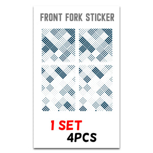 MX Drit Bike Front Fork Wrap Sticker Protection For Honda Yamaha Kawaski Suzuki [TT06 Spot] - StickerBao Wheel Sticker Store