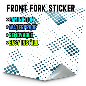 MX Drit Bike Front Fork Wrap Sticker Protection For Honda Yamaha Kawaski Suzuki [TT06 Spot] - StickerBao Wheel Sticker Store