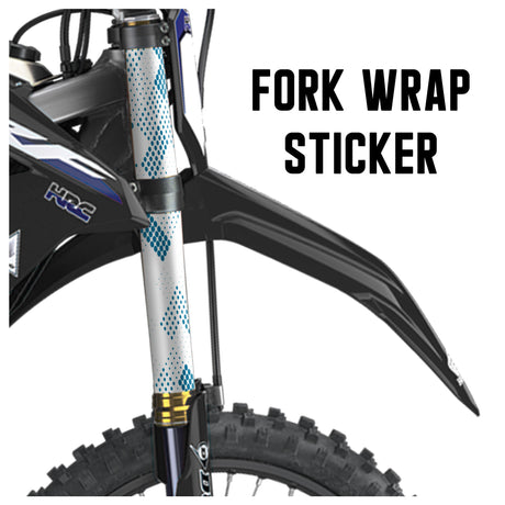MX Drit Bike Front Fork Wrap Sticker Protection For Honda Yamaha Kawaski Suzuki [TT06 Spot] - StickerBao Wheel Sticker Store