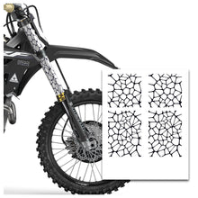 Load image into Gallery viewer, MX Drit Bike Front Fork Wrap Sticker Protection For Honda Yamaha Kawaski Suzuki [TT07 Split] - StickerBao Wheel Sticker Store
