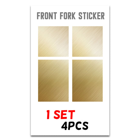 MX Drit Bike Front Fork Wrap Sticker Protection For Honda Yamaha Kawaski Suzuki [TT25 Metallic] - StickerBao Wheel Sticker Store
