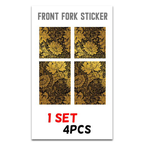 MX Drit Bike Front Fork Wrap Sticker Protection For Honda Yamaha Kawaski Suzuki [TT37 Thai Art] - StickerBao Wheel Sticker Store