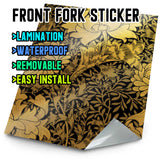 MX Drit Bike Front Fork Wrap Sticker Protection For Honda Yamaha Kawaski Suzuki [TT37 Thai Art] - StickerBao Wheel Sticker Store