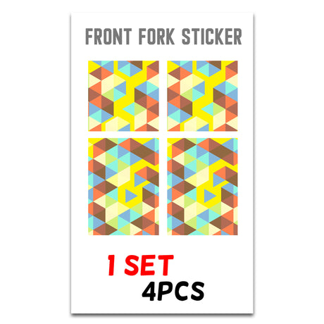 MX Drit Bike Front Fork Wrap Sticker Protection For Honda Yamaha Kawaski Suzuki [TT42 Illustration] - StickerBao Wheel Sticker Store