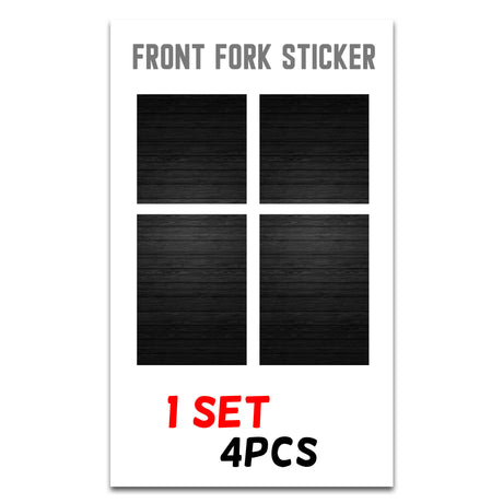 MX Drit Bike Front Fork Wrap Sticker Protection For Honda Yamaha Kawaski Suzuki [TT49 Rustic Wood] - StickerBao Wheel Sticker Store