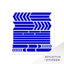 Motocycle Reflective Body & Frame Sticker DIY Decal ARR 12CM - StickerBao Wheel Sticker Store