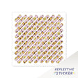 Reflective Safety Stickers For Bike For Helmet DIY Decal STT 12CM - StickerBao Wheel Sticker Store